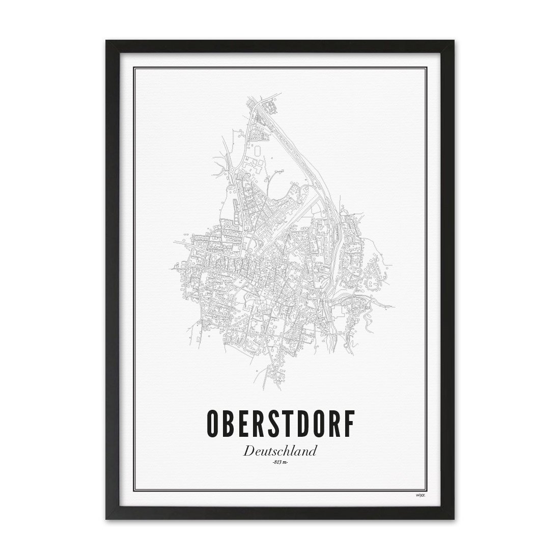 Poster van Oberstdorf | WIJCK.